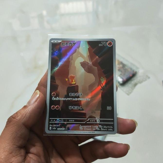 CHARMANDER  168/165  AR 151 HOLO ORI TCG POKEMON JAPANESE JEPANG Rare Original