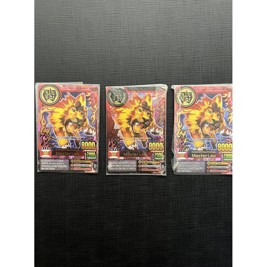 Animal Kaiser Master Leo Ultra Rare Original Rare Original