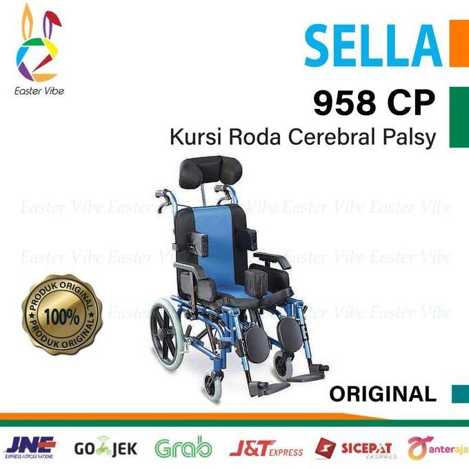 SELLA 958 CP KURSI RODA CELEBRAL PALSY