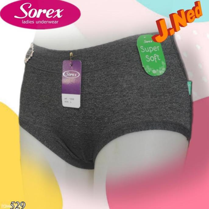 Murah J529  Celana Dalam Wanita Sorex Harga Lusinan Size M - Xl