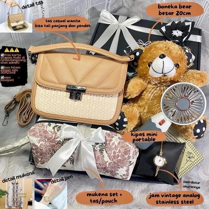 HAMPERS KADO ULANG TAHUN CEWEK BRITHDAY ANNIVERSARY / HAMPERS ULTAH CEWEK MUKENA