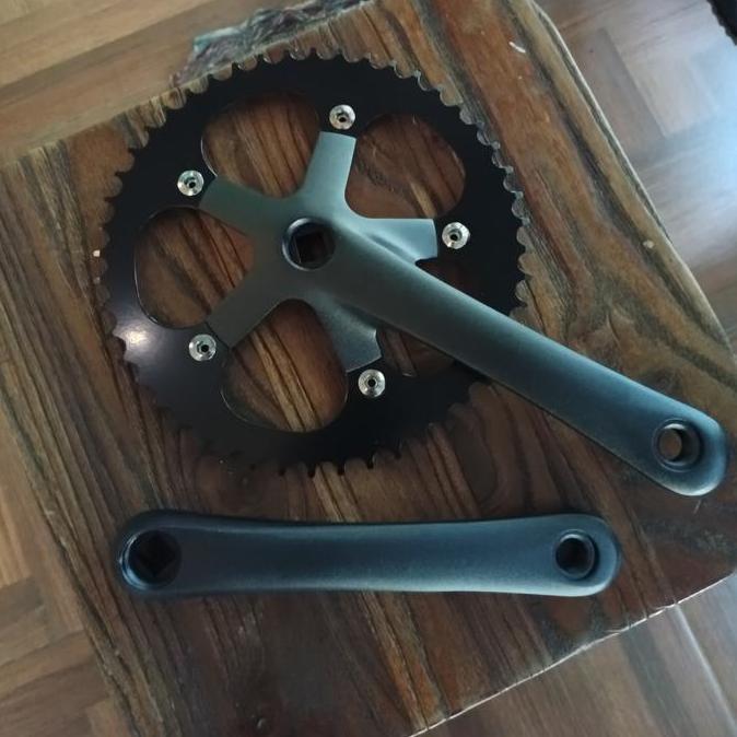 Crank taiwan BCD130 single speed fixie 48t alloy