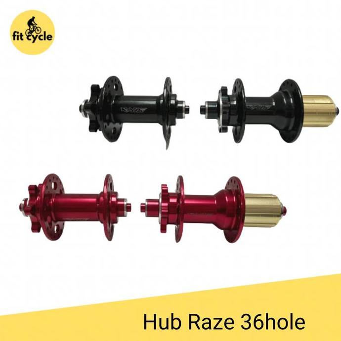 Hub Freehub Raze 36 hole 4 bearing lubang 36