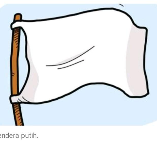 bendera putih, bendera polos putih,bendera kain