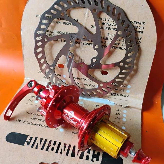 Hub Belakang Freehub 141 - 142 mm Boost QR Loaded usa untuk Polygon xtrada