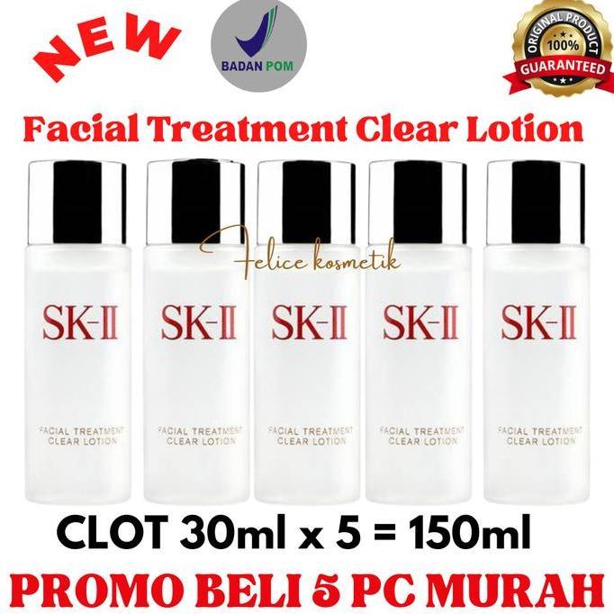 SK-II SKII SK2 SK II FACIAL TREATMENT CLEAR LOTION TONER 30ML TONER WAJAH Perawatan Wajah
