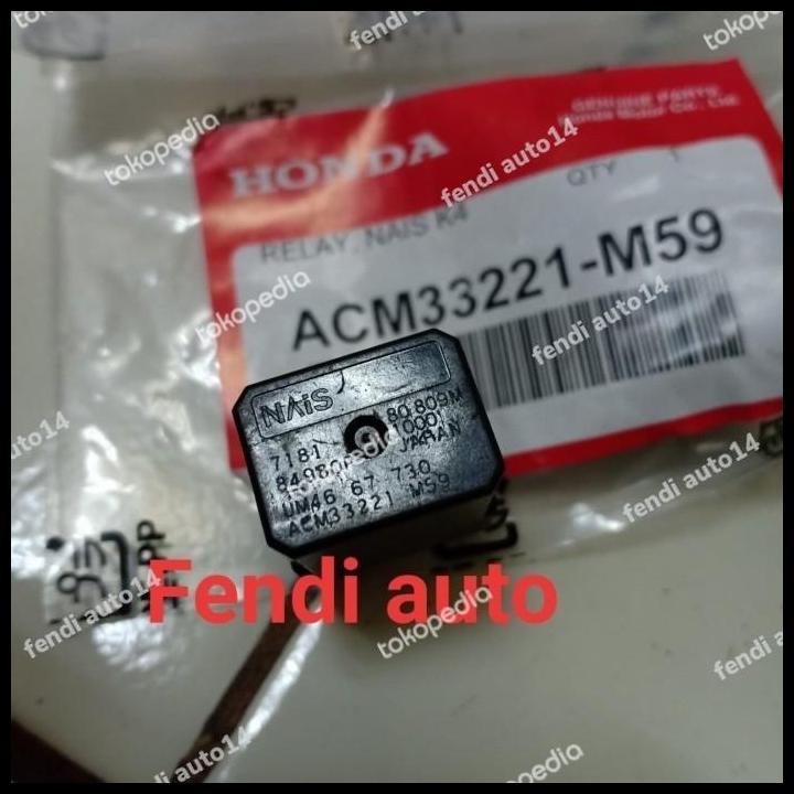 TERLARIS RELAY AC KAKI4 NAIS JAZZ ASLI JAPAN 