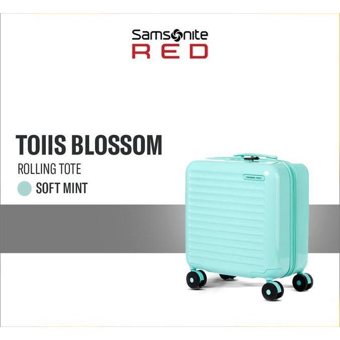 TERLARIS - Samsonite Red Label Koper Toiis Blossom Rolling Tote - Soft Mint