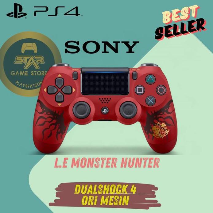 Stik Ps4 Led Bar Ori mesin Limited Edition Monster Hunter