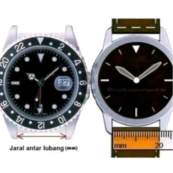 Tali jam tangan Kulit Alexandre Christie Buckle Hitam Gesper