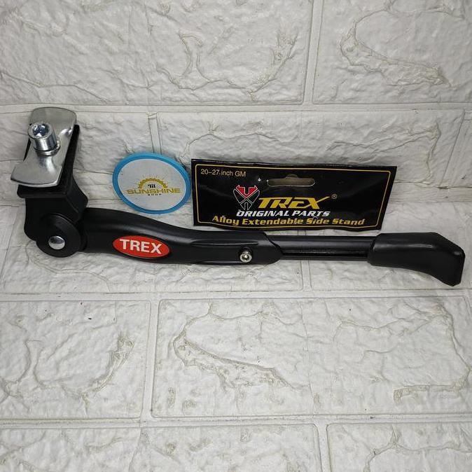 Jagang Tengah Sepeda TREX Standar Parkir Bike Stand Alloy Adjustable MTB 24 26 27.5