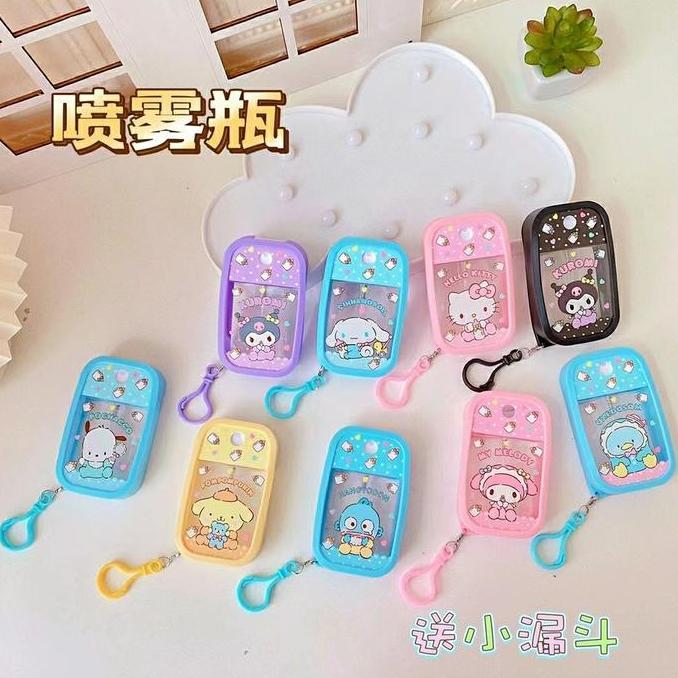 Gantungan Tas Tempat Hand Sanitizer Spray Sanrio (Botol+Gantungan)