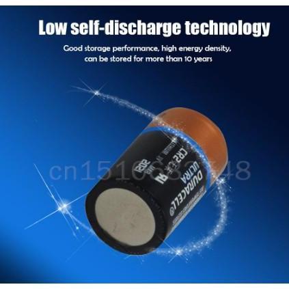 TERMURAH - Duracell 3V CR123A/CR2 Lithium Baterai 123A CR17345 DL123A 16340 Baterai Sel Kering
