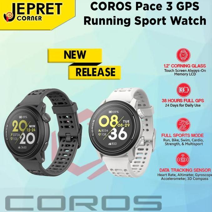 Ready COROS Pace 3 GPS Running Sport Watch Silicone
