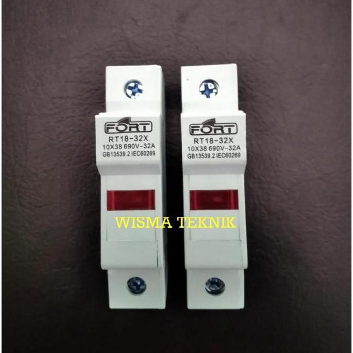 Allthebest DIN RAIL FUSE HOLDER RUMAH FUSE FORT RT18-32