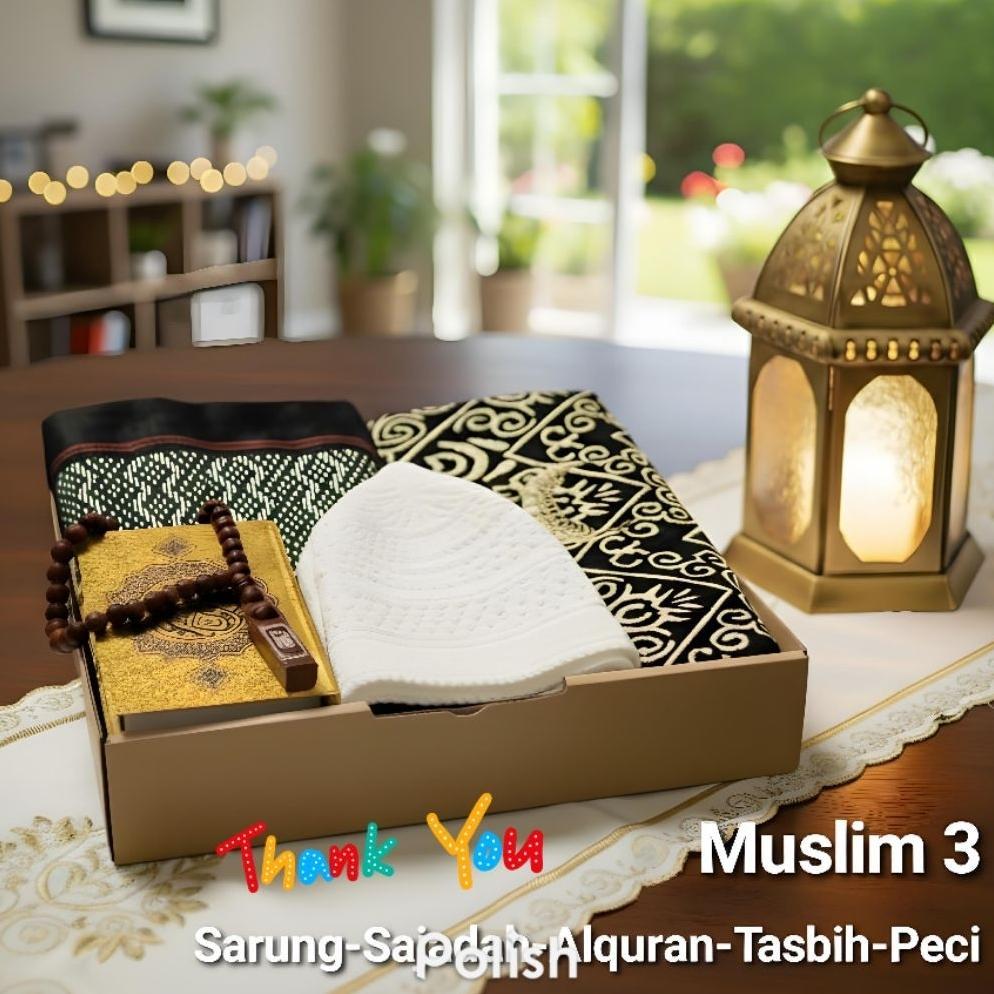 hot deals paket hampers peralatan sholat cowok|gift box alat sholat cowok|kado ulang tahun alat shol