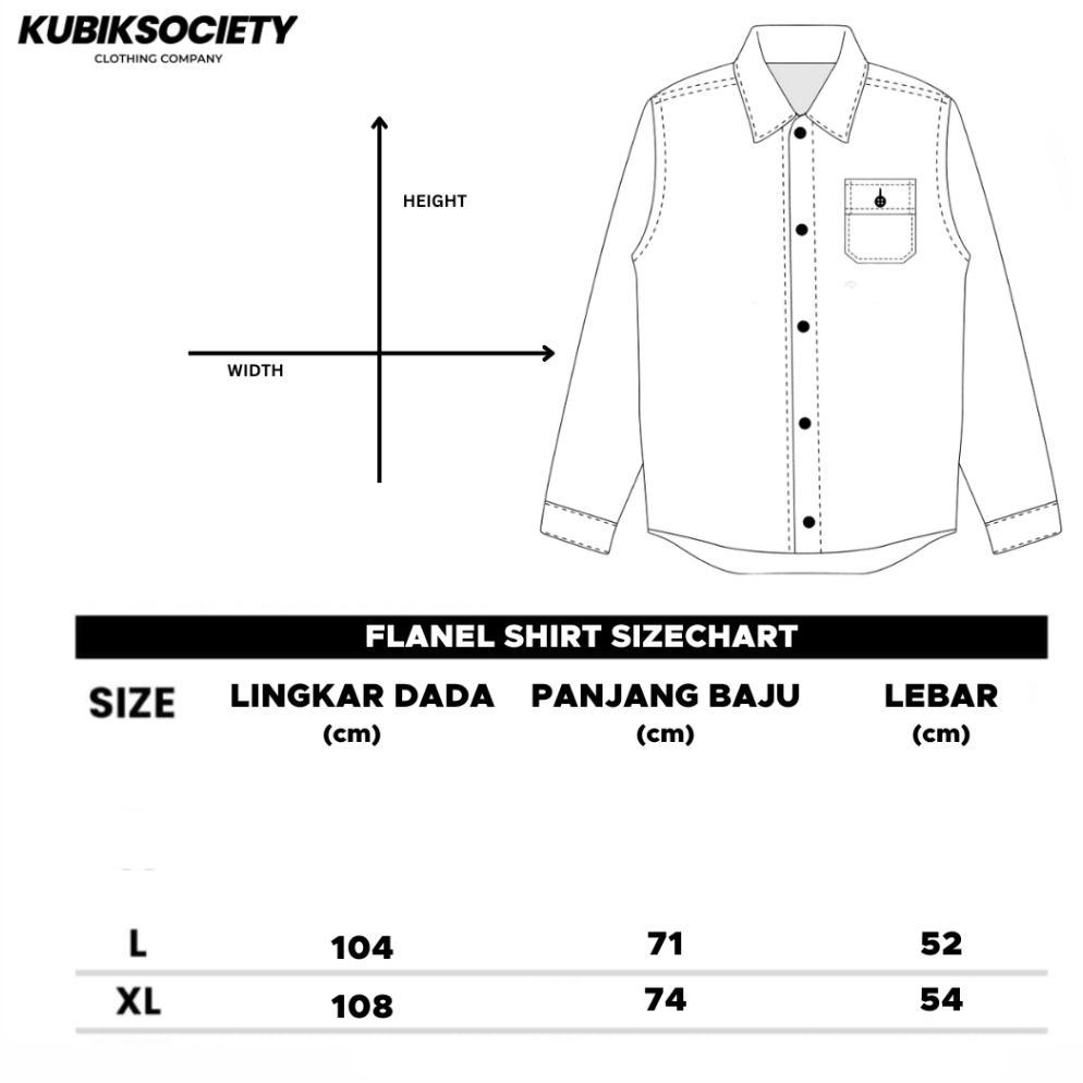 New Product Kubik Society Flanel Veterano - Veterano Blue Worldwide