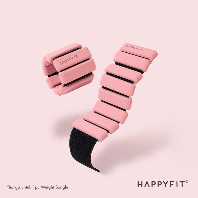 HAPPYFIT Weight Bangle Premium 0,5 KG - Pemberat Kaki dan Tangan untuk