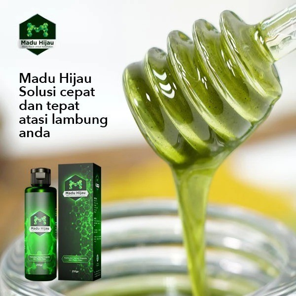 Madu Hijau Original 210Gram BPOM Herbal