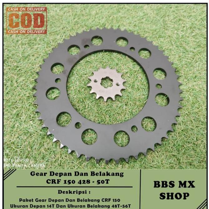Gear Depan dan Belakang CRF 150 14T-50T