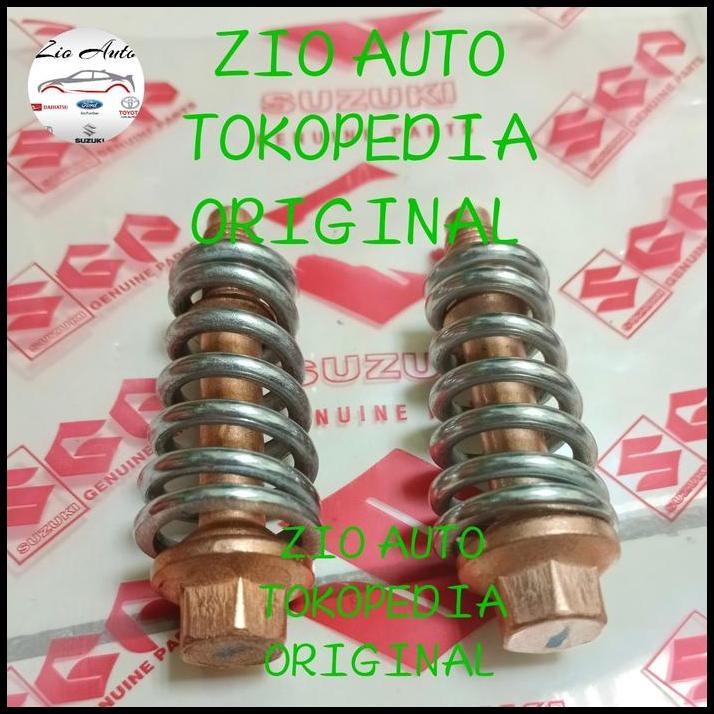 TERLARIS KNALPOT BAUT PER/BAUT 2PCS SUZUKI KARIMUN ESTILO ORIGINAL 