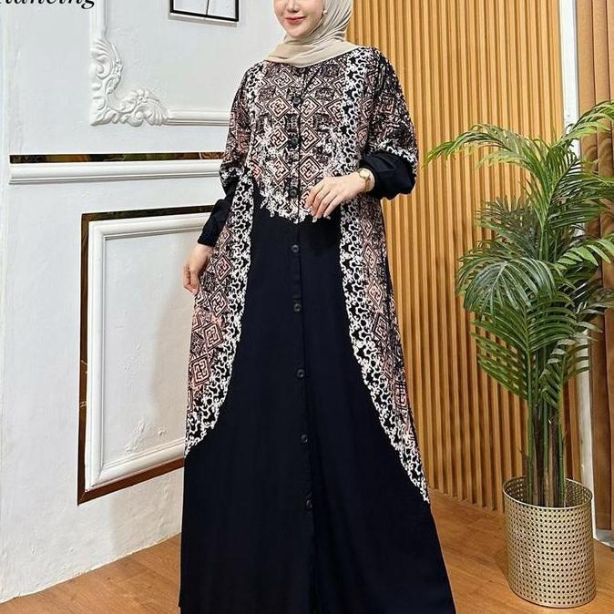 Gamis twill ori. Gamis twill pekalongan