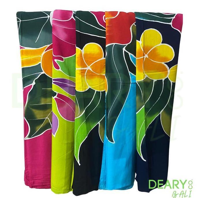 DEARY CO BALI Kain Pantai Bali Jumbo 2 Meter Batik Lukis Bahan Rayon Premium Tebal SUM