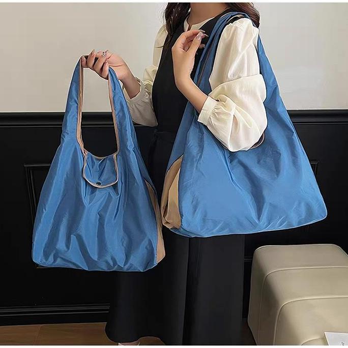 OMYGOOSE Tote Bag Lipat Serbaguna Kantong Tas Belanja Shopping Bag Lipat TFW 0298 WS