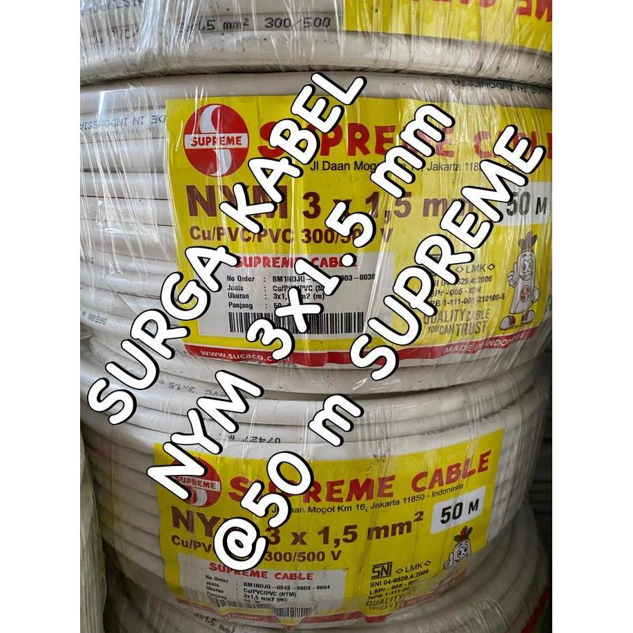 Whynot- Nym 3X1.5Mm @50M Supreme/ Nym 3 X 1.5/ Nym 3X1,5/ Nym 3 X 1,5Mm Suprem