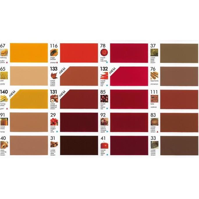 Nexwill- Cat Kayu & Besi Emco Lux - Hitam Super Doff