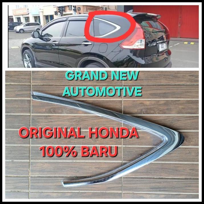 TERBARU GARNISH CHROME KACA MATI HONDA CRV GEN 4 ASLI 