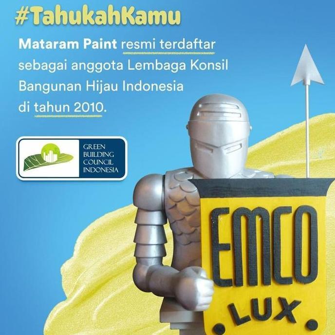 Nexwill- Emco Lux Cat Kayu & Besi 1Kg - Putih