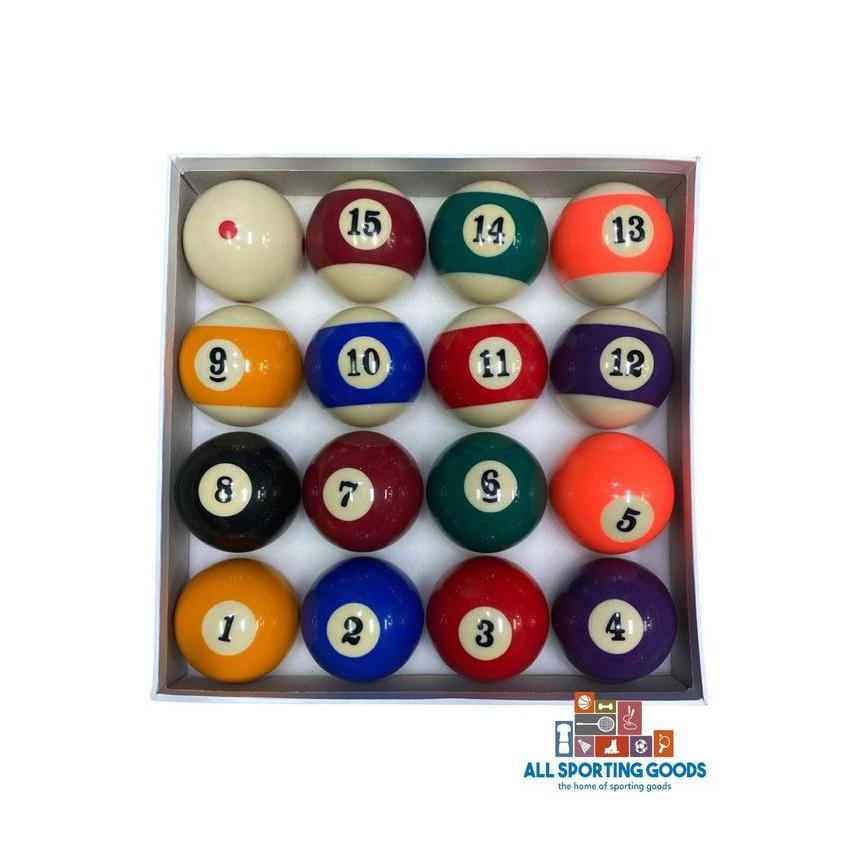 WAMISKUNI - BOLA BILLIARD 2 1/4 BILLIARD BALL MEJA 9 FEET