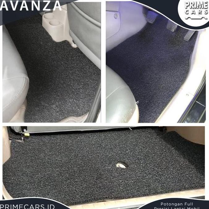 Promo Karpet Mobil Coil mat AVANZA 2003 - 2021 old/ Grand New/ All new/ Veloz - Mie Bihun 1 Warna Fu