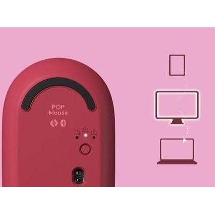 Logitech Pop Mouse Wireless Bluetooth Mouse with Customizable Emoji Best Quality