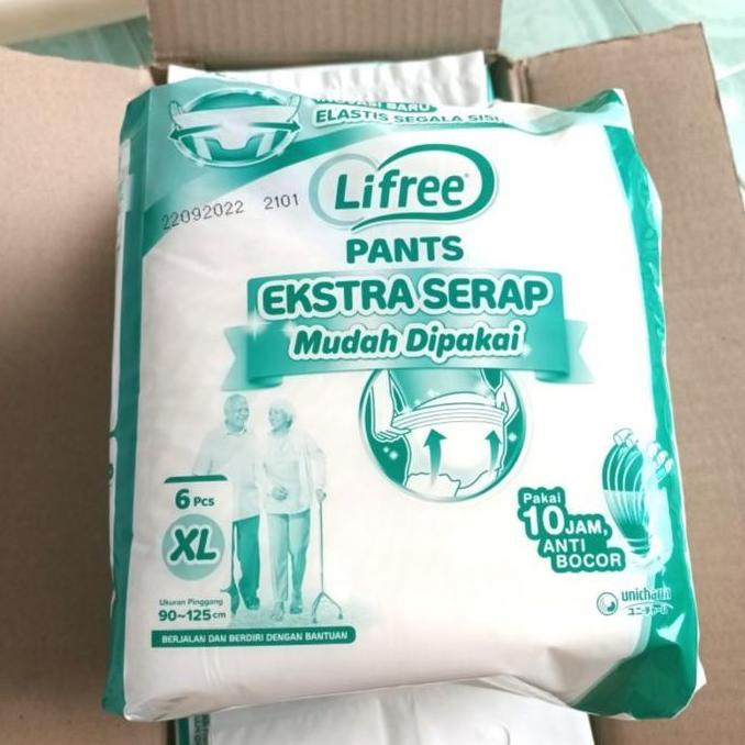 Medkit- Lifree Popok Celana Ekstra Serap Xl12 Xl 12/Lifree Celana Extra Serap