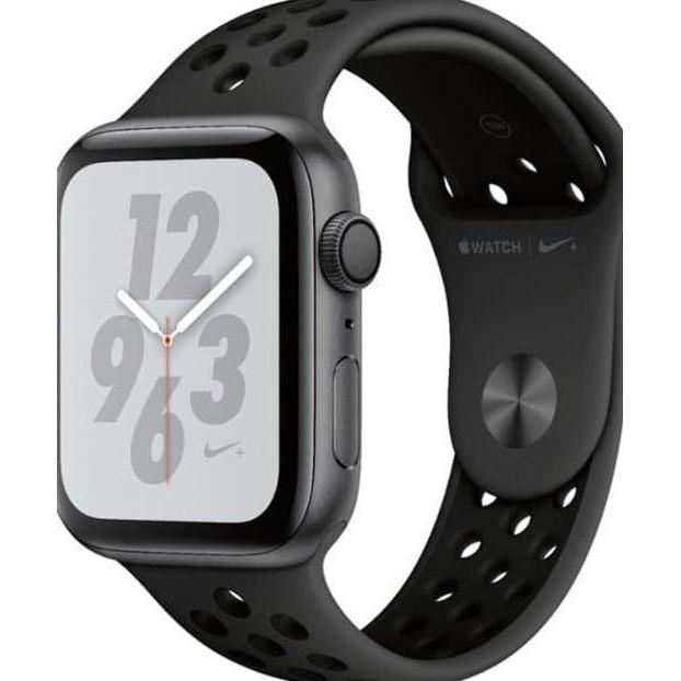 Apple Watch / iWatch NIKE Series 4 44mm Black Grey Sport Band MU7J2 Ready