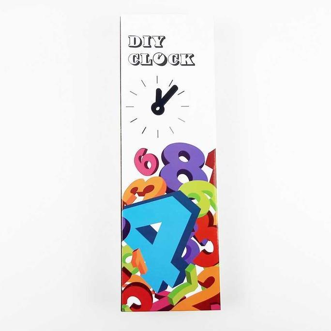 Wfhgx- Jam Tempel Dinding Raksasa Besar Diy 3D Giant Wall Clock Angka Arab
