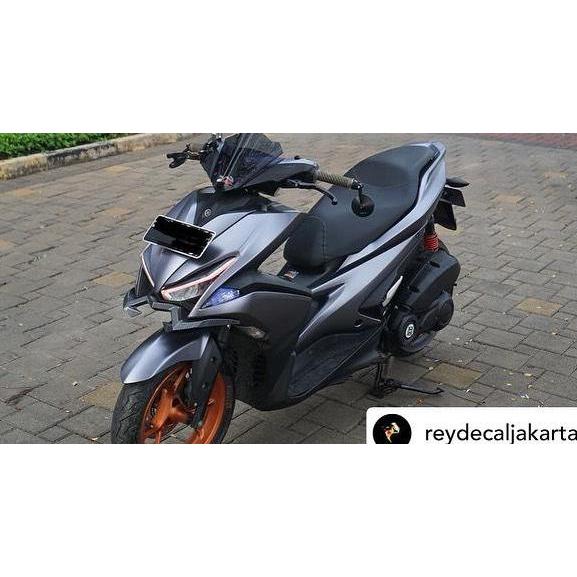 Promo MAXDECAL 9600 SM18 Satin Metal DARK GREY Premium Car Wrap Lembayung Evolution PET Liner Sticke