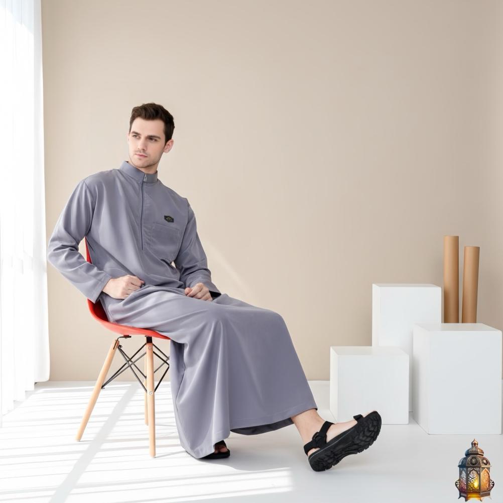 DISKON JUBAH SLIMFIT HITAM TOYOBO TERLARIS GAMIS PUTIH POLOS PRIA GAMIS PRIA KHALEED GAMIS HITAM POL