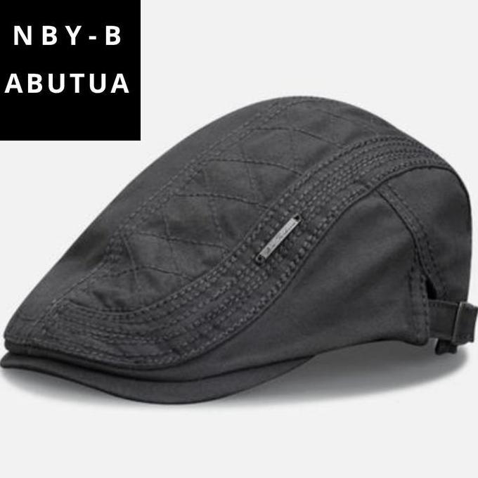 DB40 - Patino Hat Topi Flat Cap Pet Topi Pelukis Sutradara Newsboy