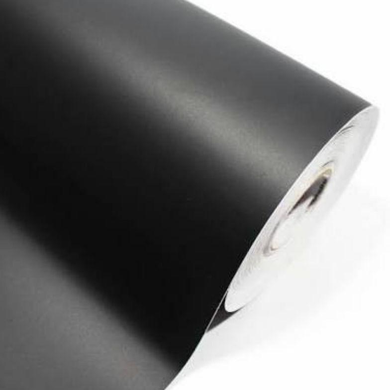 VALUE PACK WRAPPING MOTOR - STICKER SKOTLET HITAM DOFF DOP SKOTLET MOTOR MOBIL LEBAR 45CM