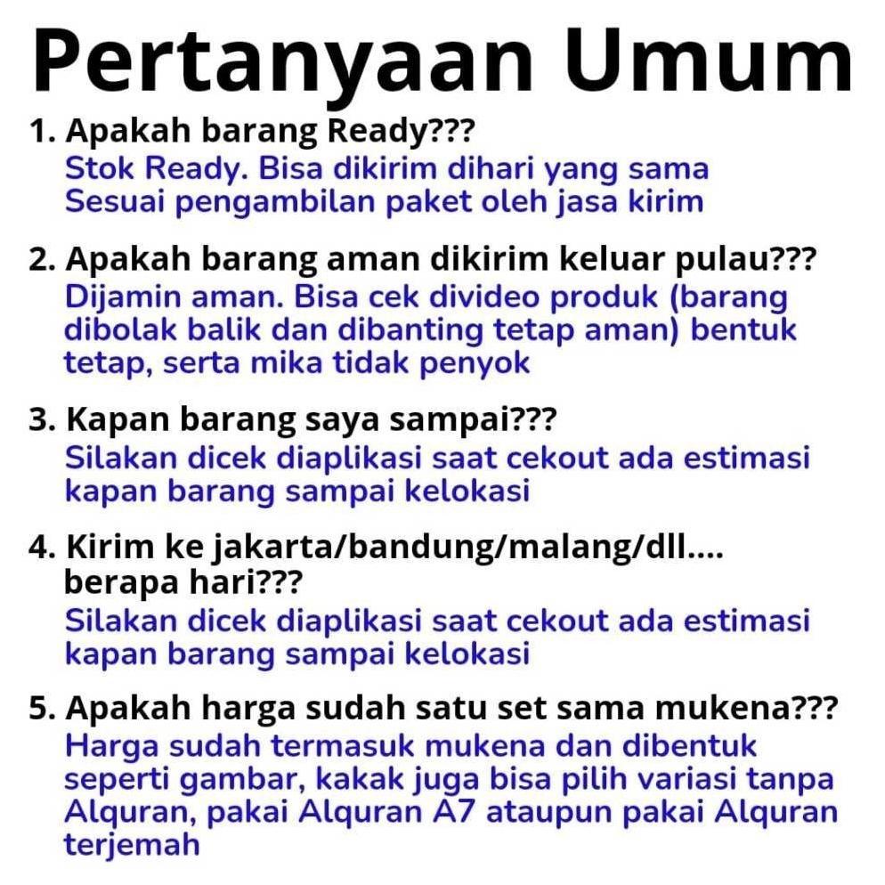 DISKON SESERAHAN ALAT SHOLAT/ MAHAR SEPERANGKAT ALAT SHOLAT/ MUKENA SESERAHAN PERNIKAHAN/ SEPERANGKA