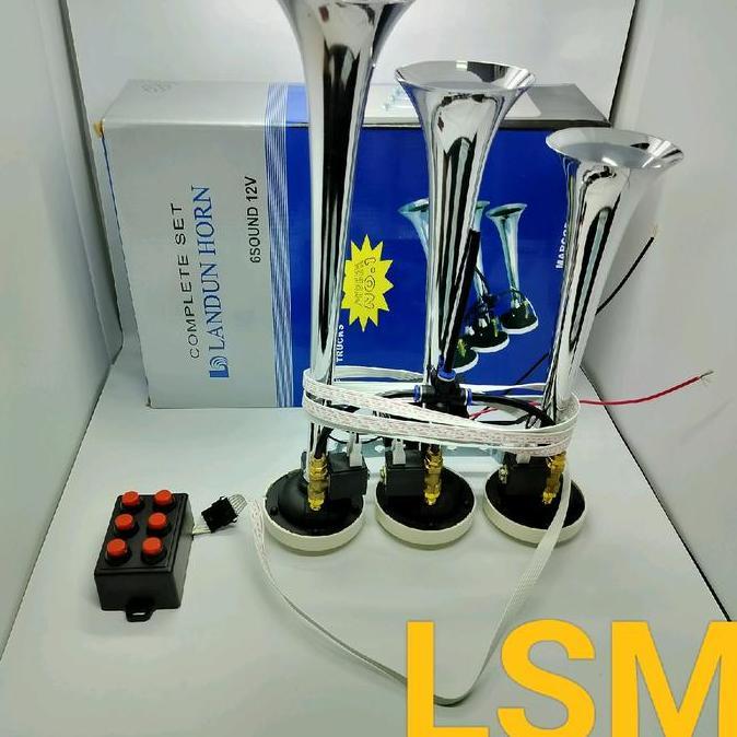 RELAXY TELOLET KLAKSON ANGIN 3 CORONG 6 SUARA 12 VOLT 24 VOLT