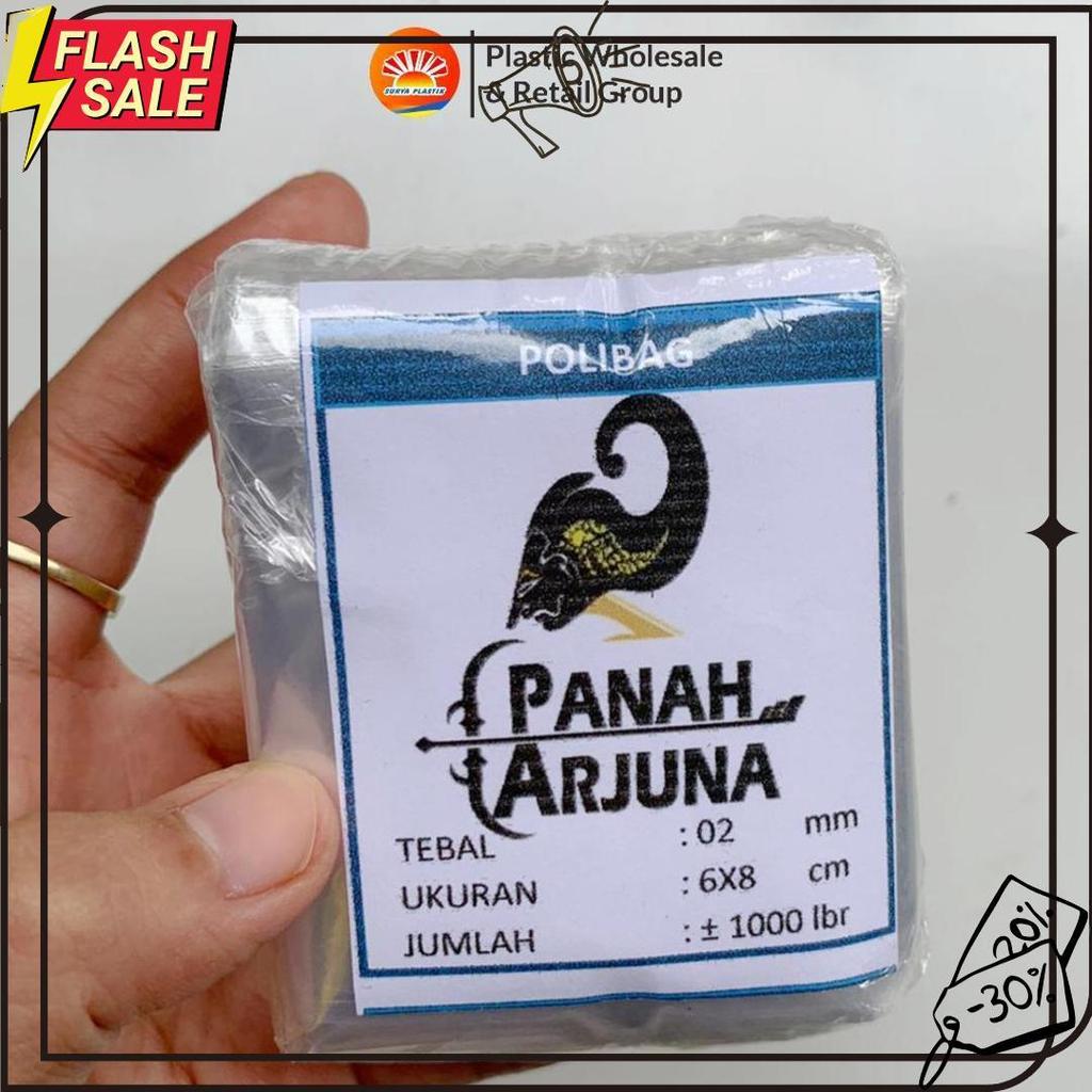 Polybag Semai 6X7 Plastik Semai/Polybag Benih 1Ikat= 1000Pcs Polybag Cabai 6.6