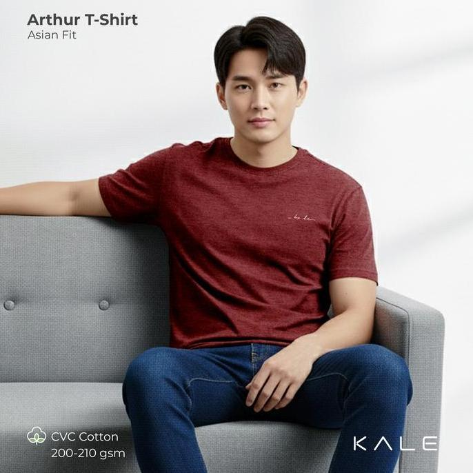 Kale Arthur T-shirt Cotton Viscose Asian Fit