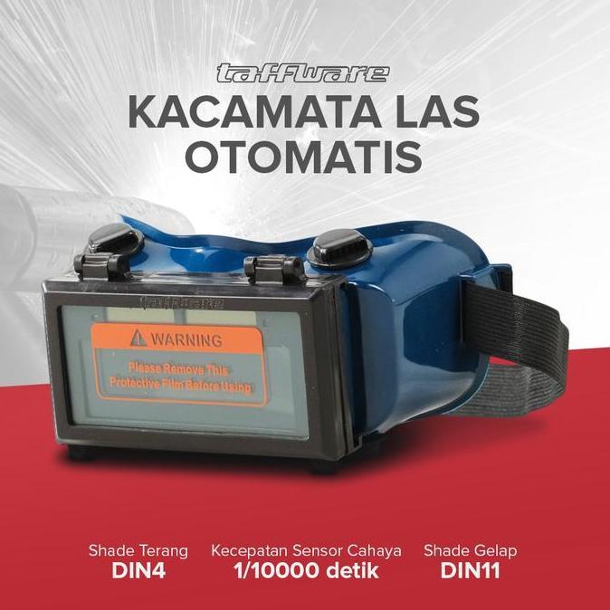 LAVANASHOPID TRUSOXIN Kacamata Las Otomatis Auto Darkening Soldering Googles - YZ01