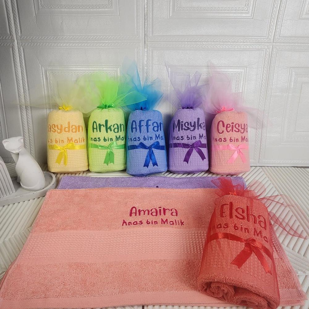 BORDIR + Terry Palmer Concept 50x100 Handuk Travel