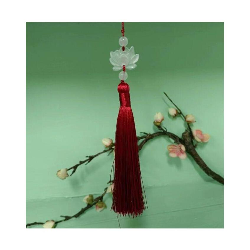 *#*#*#*#] Gantungan Imlek Hiasan Pohon Meihua Sakura Bunga Lotus Dekorasi Hiasan Tahun Baru China Ha