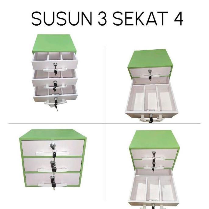 LACI SUSUN /LACI SERBAGUNA /LACI NAKAS RAK KOSMETIK/LACI UANG SUSUN PAS